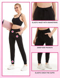 Sweatpants - Cropped New 3 Pairs Of Black Lady T Fashions