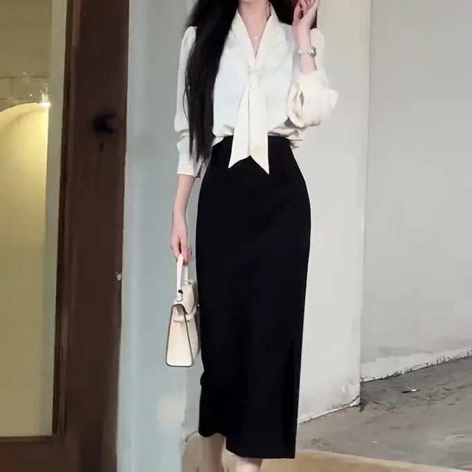 High Waist Slit Skirt For Women Lady T Fashions