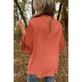 Women's New Round Neck Chiffon Blouse Lady T Fashions