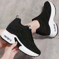 Stylish Women's Low-Top Mesh Sneakers - Air Cushioned, Breathable, Lace-Up Casual Shoes - Ideal for Spring Lady T Fashions
