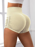 Workout Shorts For Women Scrunch Butt Lifting High Waisted Yoga Gym Seamless Booty Biker Shorts Lady T Fashions