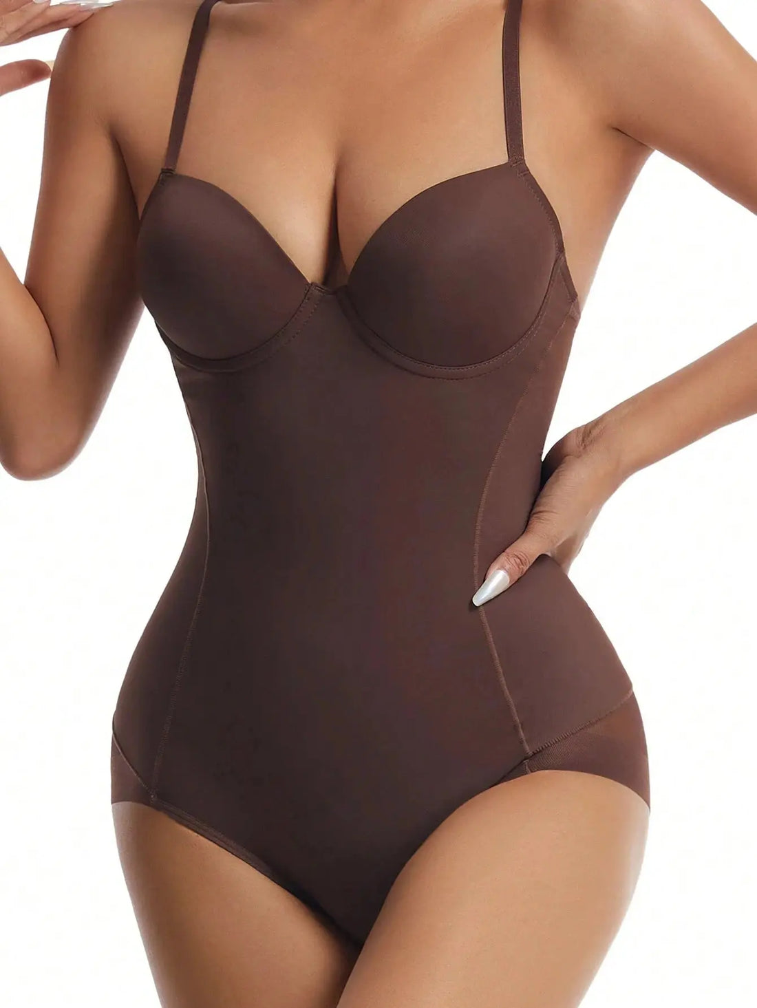 Women's Waist Trainer Shaping Bodysuit With Boning Full Body Tummy Control Shapewear Waist Trainer Corset - Lady T Fashions