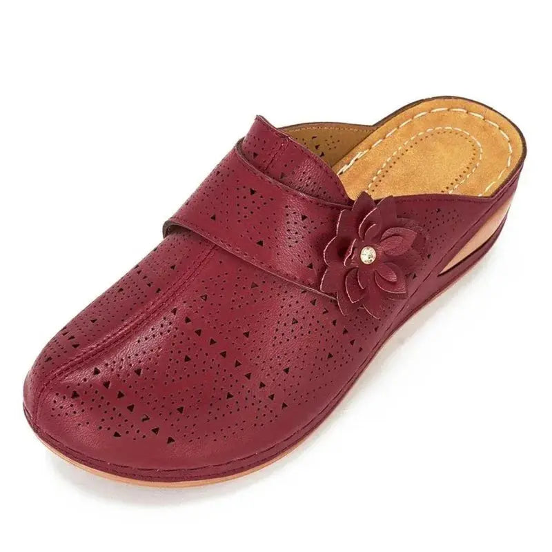 Women Slippers Summer Platform Hollow Outdoor Cool Garden Beach Shoes Woman Slip On Flip Flops Cozy Mules Zapatos Mujer Lady T Fashions