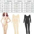 Shapewear Bodysuits Body Shapers Full Length Women Corrective Underwear Black Beige Slimming Clothing Thigh Slim - Lady T Fashions