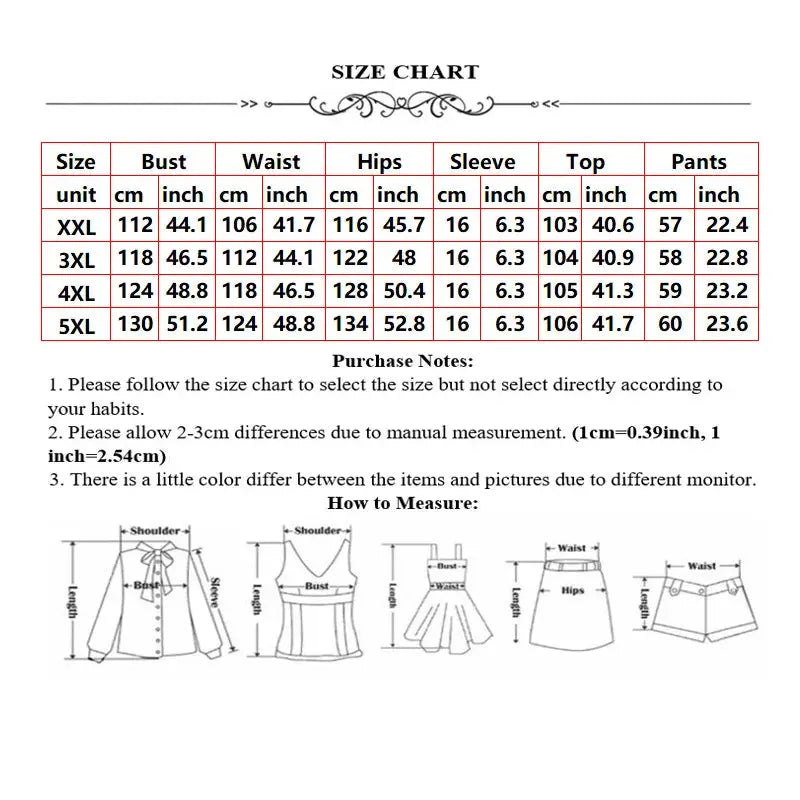 Plus Size Women Clothing Two Piece Set 4xl Summer Wholesale Dropshipping Slip HemTop Shorts Suit Casual Tracksuit Streetwear - Lady T Fashions