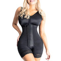 Women Shapewear Adjustable Hook and Eye Bodysuit with Bra Corset Underwear High Compression Faja Colombianas Tummy Control - Lady T Fashions