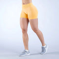DFY Impact Summer High Waisted Yoga Shorts Sportswear Woman Gym Fashionable Sexy Running Fitness Pants Solid Color Yoga Leggings - Lady T Fashions