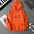 2025 Winter New Women's Hoodie High Street Unisex style Double Pockets Sweatshirts Outerwear Plus-Size Women's Clothing CYXX247 - Lady T Fashions
