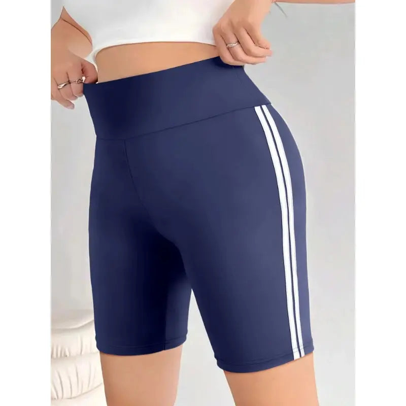 Women's Shorts Simple Versatile Straight Casual Solid Colour Trousers Street Fitness Can Wear Female Sports Five Pants - Lady T Fashions