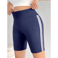 Women's Shorts Simple Versatile Straight Casual Solid Colour Trousers Street Fitness Can Wear Female Sports Five Pants - Lady T Fashions