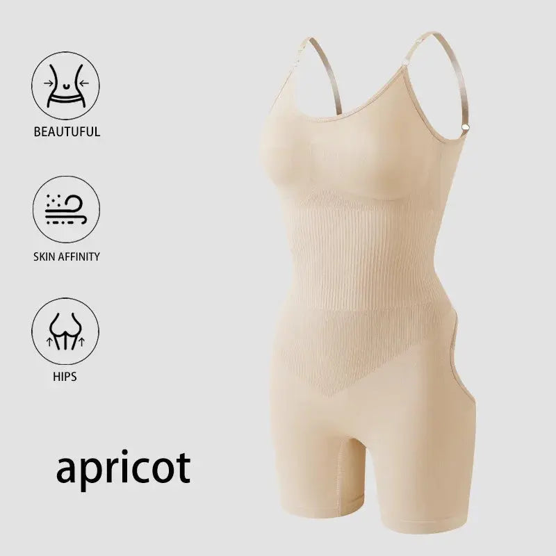 Women Bodysuit Shapewear Sexy Show Buttocks Seamless Shapewear Lady Tummy Control Butt Lifter Thigh Slimmer Full Body Shaper - Lady T Fashions
