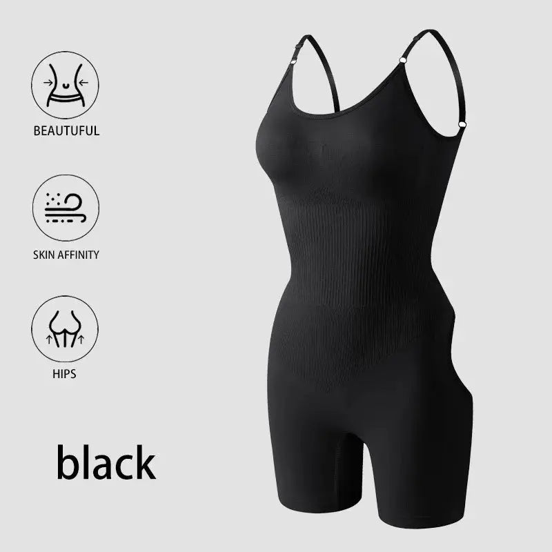 Women Bodysuit Shapewear Sexy Show Buttocks Seamless Shapewear Lady Tummy Control Butt Lifter Thigh Slimmer Full Body Shaper - Lady T Fashions