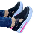 Pink Sneakers Women Shoes Woman Tennis Shoes Canvas Shoe Female Casual Shoes Ladies Sport Shoes Platform Sneaker Hollow Out Shoe Lady T Fashions