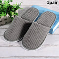 3/1 Pairs/Set Non-slip Travel Hotel Slippers Winter Warm Home Indoor Guest Slippers High Quality Disposable Closed Toe Slippers Lady T Fashions