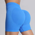 DFY Impact Summer High Waisted Yoga Shorts Sportswear Woman Gym Fashionable Sexy Running Fitness Pants Solid Color Yoga Leggings - Lady T Fashions