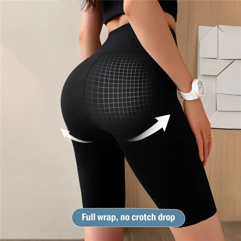 Hot Women Shorts Sports Shorts For Women New Cycling Jogging Fitness High Waist Push Up Gym Shorts Leggings Yoga Shorts - Lady T Fashions
