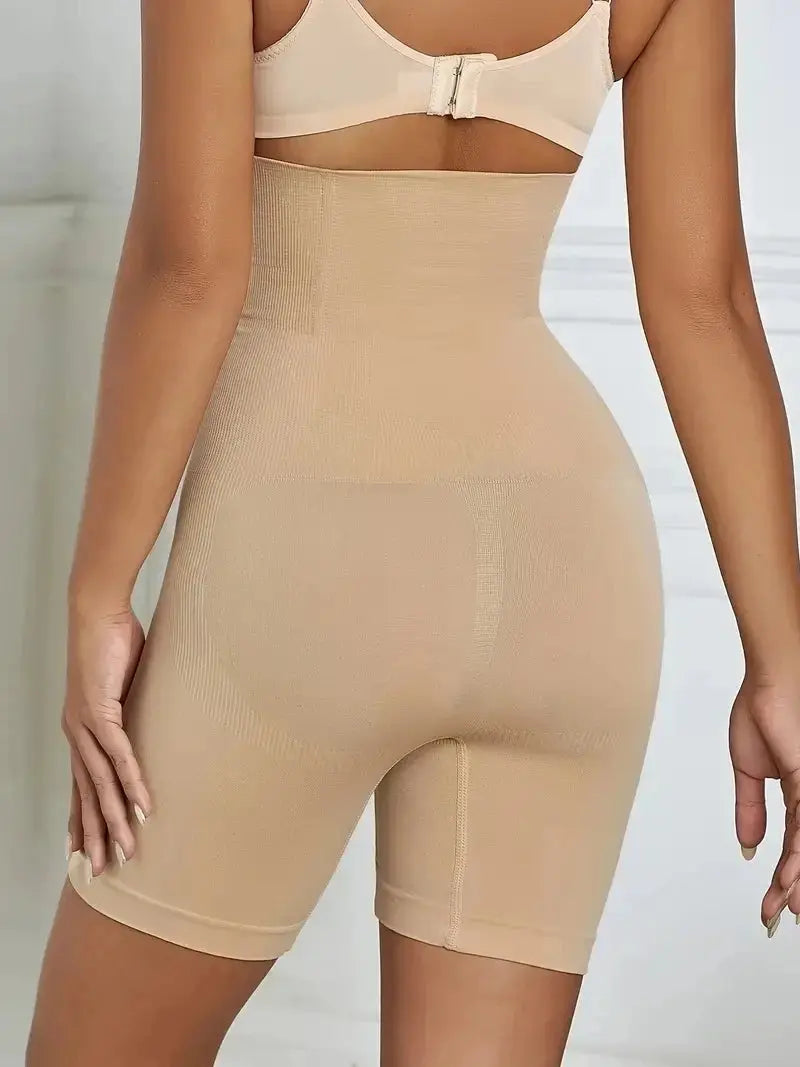 Women's tight shorts high waisted shaping women's shorts rolled buttocks lifted buttocks slim fit shorts outdoor shorts - Lady T Fashions