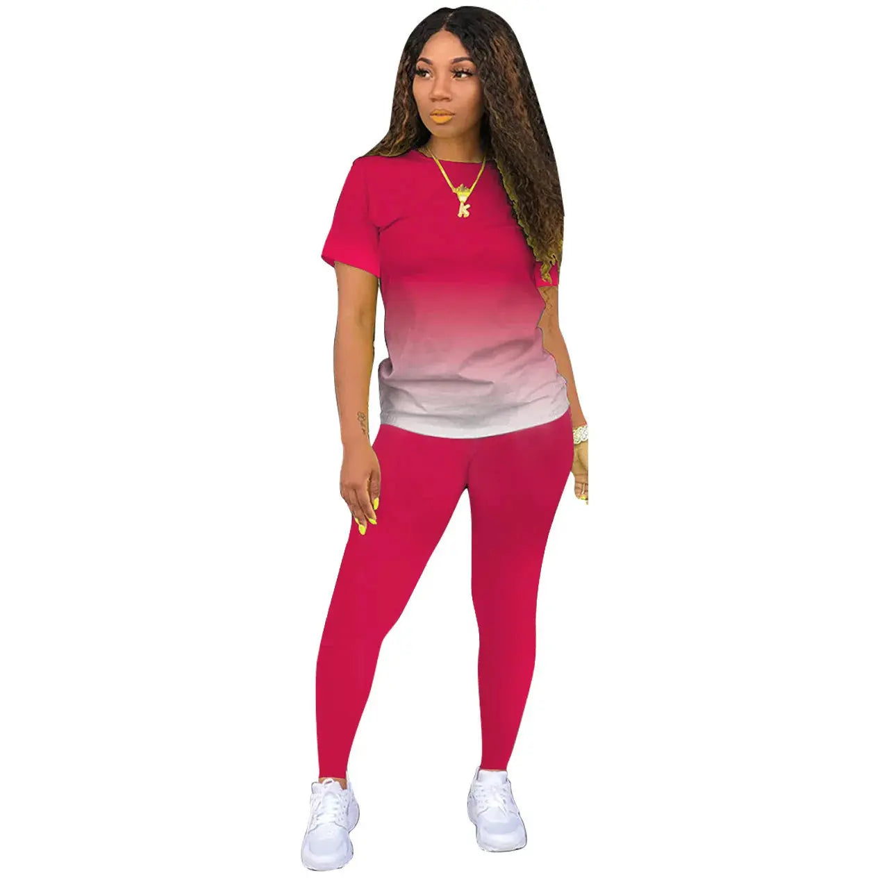 New Two Piece Set Women Tracksuits Sets Brand Printed Hoodie Pants Sweatshirt Set Sports Suit For Women Clothing - Lady T Fashions