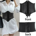 Women's Corset Body Shapewear Sexy Wide Leather Belt Cummerbunds Strap Belts for Women High Waist Slimming Corsets and Bustiers - Lady T Fashions