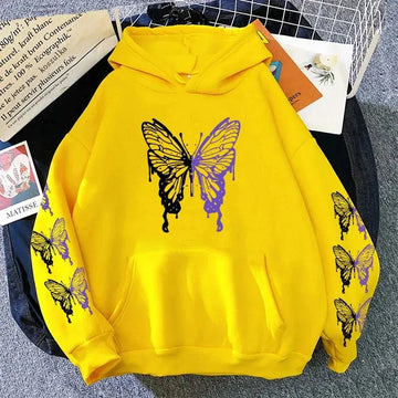 Womens Hoodies Printing Casual Sweatshirts Home Loose Pullover Versatile Tops Y2k 2025 Hot Sales Fashion Sports Jogging Clothing - Lady T Fashions
