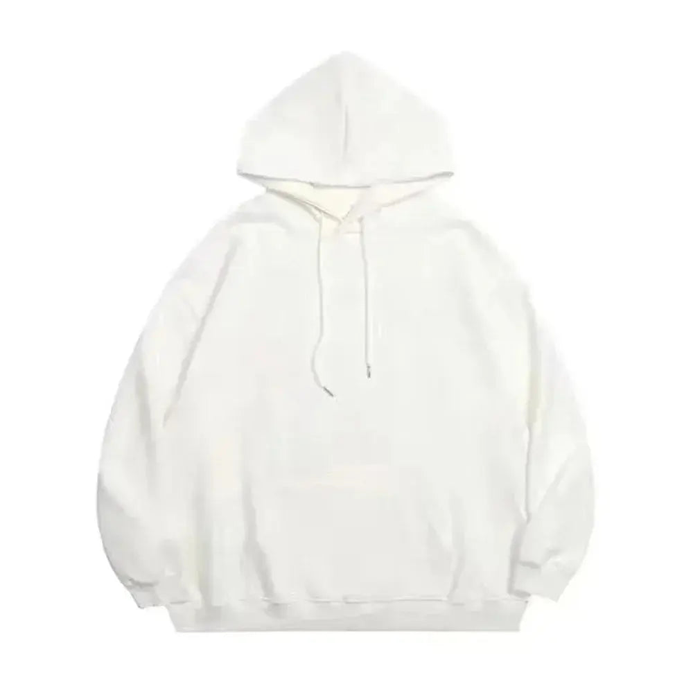 Hoodie Men Graphic Vivid Rose Print Cotton Hoodies American Retro Personality Streetwear Casual Hooded Sweatshirt Men's Clothing - Lady T Fashions