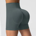 Women Fitness Shorts High Waist Workout Hip Lifting Leisure Shorts Leggings Yoga Gym Running Short Pants Sportswear - Lady T Fashions
