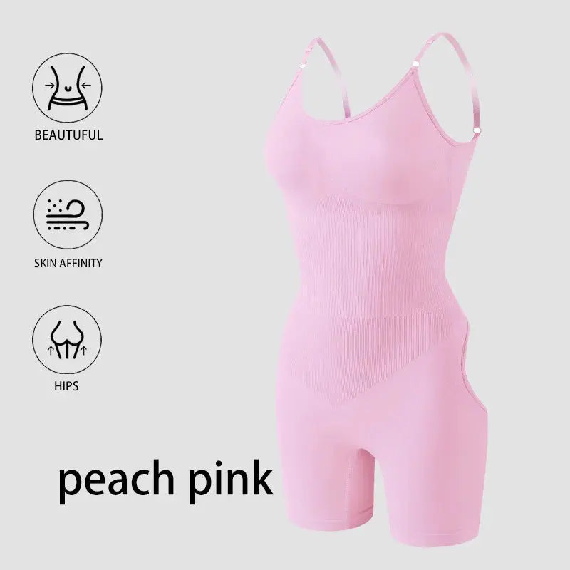 Women Bodysuit Shapewear Sexy Show Buttocks Seamless Shapewear Lady Tummy Control Butt Lifter Thigh Slimmer Full Body Shaper - Lady T Fashions