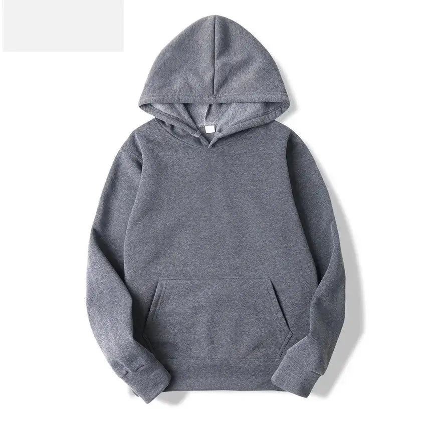 Hoodies for men and women 2025 autumn new item heavyweight American high street men's top plus size hooded pullover - Lady T Fashions