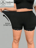 Best-selling elegant and fashionable outfit, plus-size women's clothing tight shorts for spring, summer and autumn - Lady T Fashions