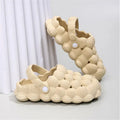 Comwarm Bubble Ball Women Sandals New Summer Women Clogs Garden Shoes House Massage House Slippers Closed Toe Anti-Slip Sandals Lady T Fashions
