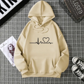 2025 Winter New Women's Hoodie High Street Unisex style Double Pockets Sweatshirts Outerwear Plus-Size Women's Clothing CYXX247 - Lady T Fashions