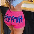 Women Shorts Letter Print Shorts Summer Casual High Waist Short Pants Hot Sale Sports Daily Shorts Bottom - Lady T Fashions