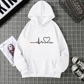 2025 Winter New Women's Hoodie High Street Unisex style Double Pockets Sweatshirts Outerwear Plus-Size Women's Clothing CYXX247 - Lady T Fashions