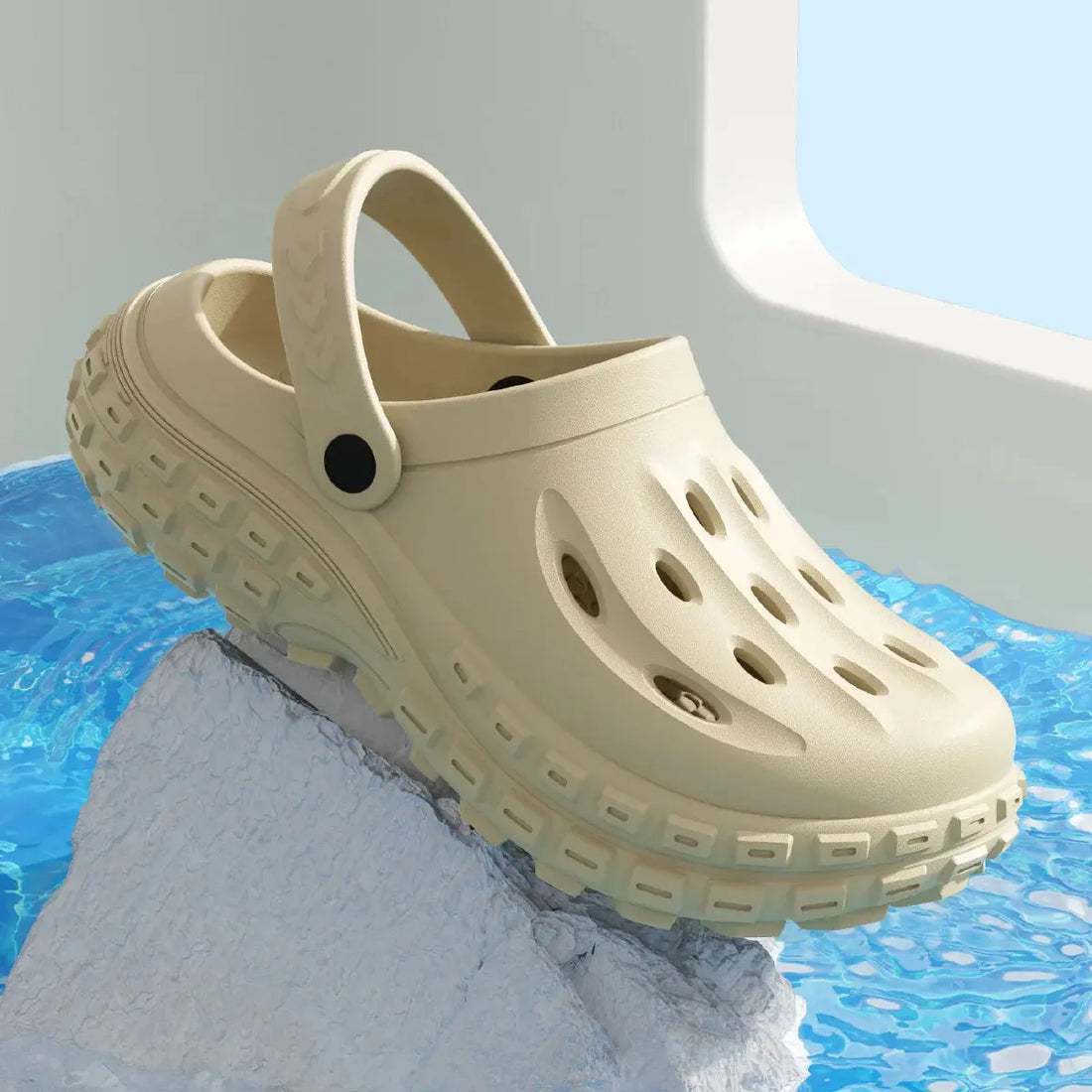 EVA Unisex Hole Shoes Heightened Thick Bottom Outdoor Slippers Non-slip Breathable Sports Slippers Lady T Fashions