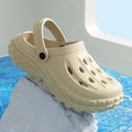 EVA Unisex Hole Shoes Heightened Thick Bottom Outdoor Slippers Non-slip Breathable Sports Slippers Lady T Fashions