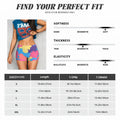 Women Hot Sale Printed Shorts Summer Casual High Waist Motorcycle Shorts Sports Fitness Shorts Dropshipping - Lady T Fashions