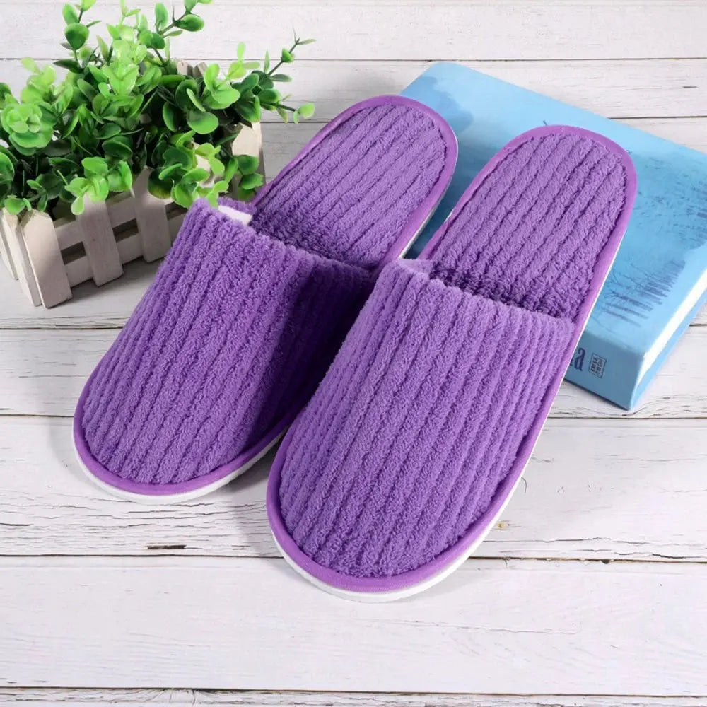 1Pair Winter Warm plush Slippers for Women Men Home shoes Nonslip Slides Fluffy Slippers Couple Indoor Bedroom House Slippers Lady T Fashions