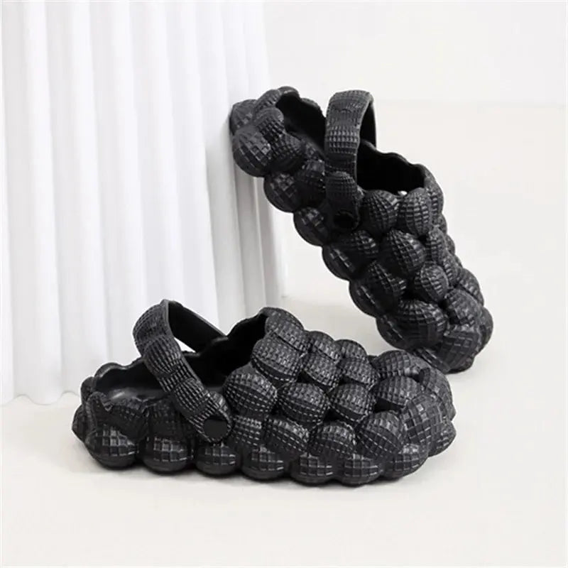 Comwarm Bubble Ball Women Sandals New Summer Women Clogs Garden Shoes House Massage House Slippers Closed Toe Anti-Slip Sandals Lady T Fashions