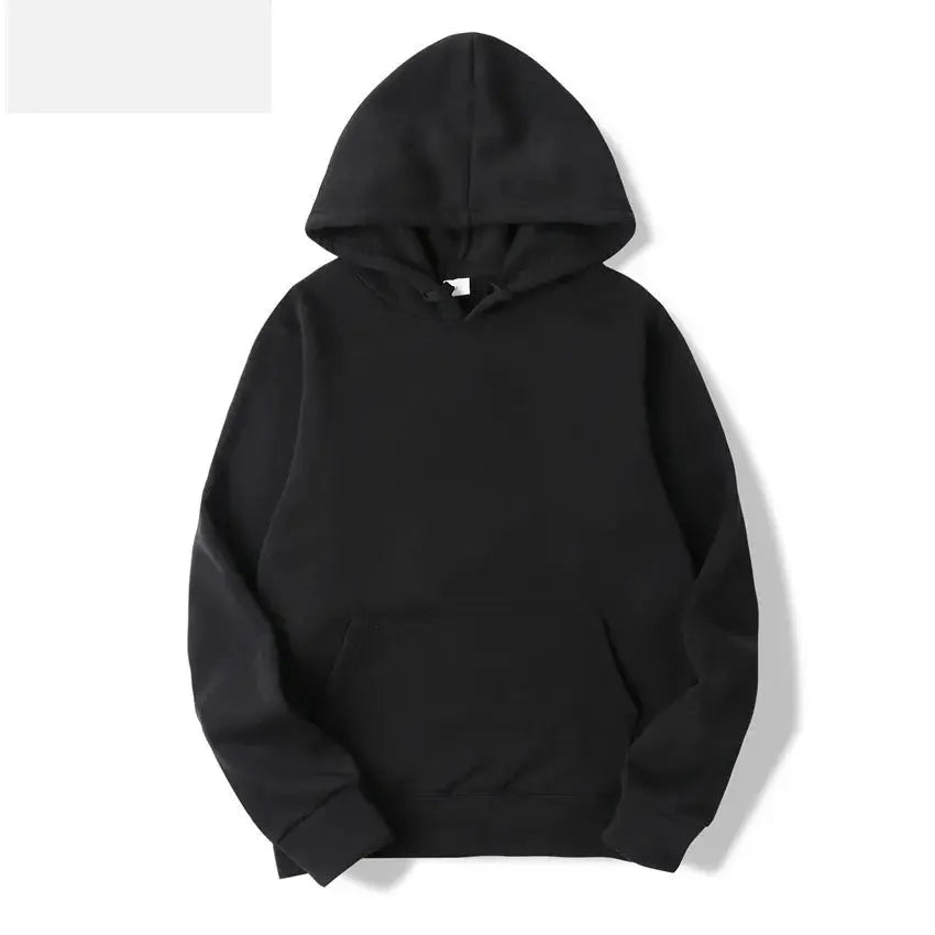 Hoodies for men and women 2025 autumn new item heavyweight American high street men's top plus size hooded pullover - Lady T Fashions
