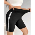 Women's Shorts Simple Versatile Straight Casual Solid Colour Trousers Street Fitness Can Wear Female Sports Five Pants - Lady T Fashions
