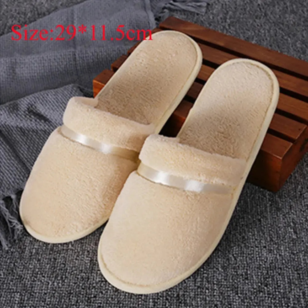1Pair Winter Warm plush Slippers for Women Men Home shoes Nonslip Slides Fluffy Slippers Couple Indoor Bedroom House Slippers Lady T Fashions