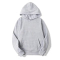 Men's Women's Hoodies Spring Autumn Winter Casual Hoodies Sweatshirts Unisex Tops Solid Color Hoodie Sweatshirt Male - Lady T Fashions