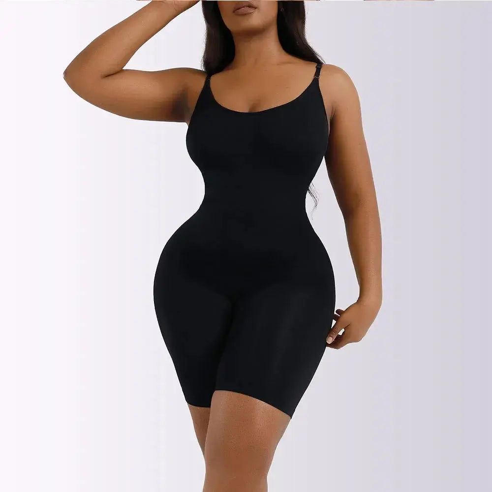 Women Full Body Shapewear Bodysuit for Belly Control Seamless Firm Waist Trainer Body Shaper jumpsuit - Lady T Fashions