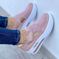Pink Sneakers Women Shoes Woman Tennis Shoes Canvas Shoe Female Casual Shoes Ladies Sport Shoes Platform Sneaker Hollow Out Shoe Lady T Fashions