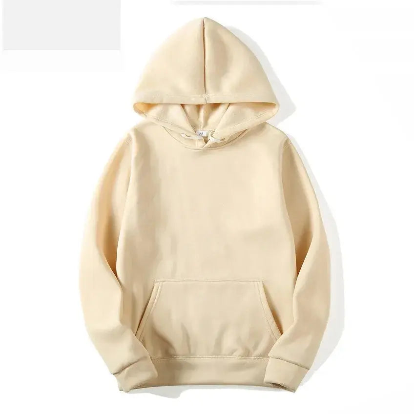 Hoodies for men and women 2025 autumn new item heavyweight American high street men's top plus size hooded pullover - Lady T Fashions