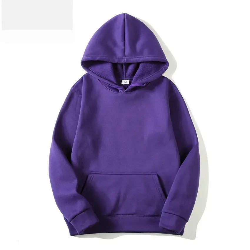 Hoodies for men and women 2025 autumn new item heavyweight American high street men's top plus size hooded pullover - Lady T Fashions