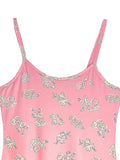 Women's Nightgown  Ditsy Floral Print Cami Mini Night Dress Sexy Spaghetti Strap Sundress For Ladies Sleep Dress - Lady T Fashions