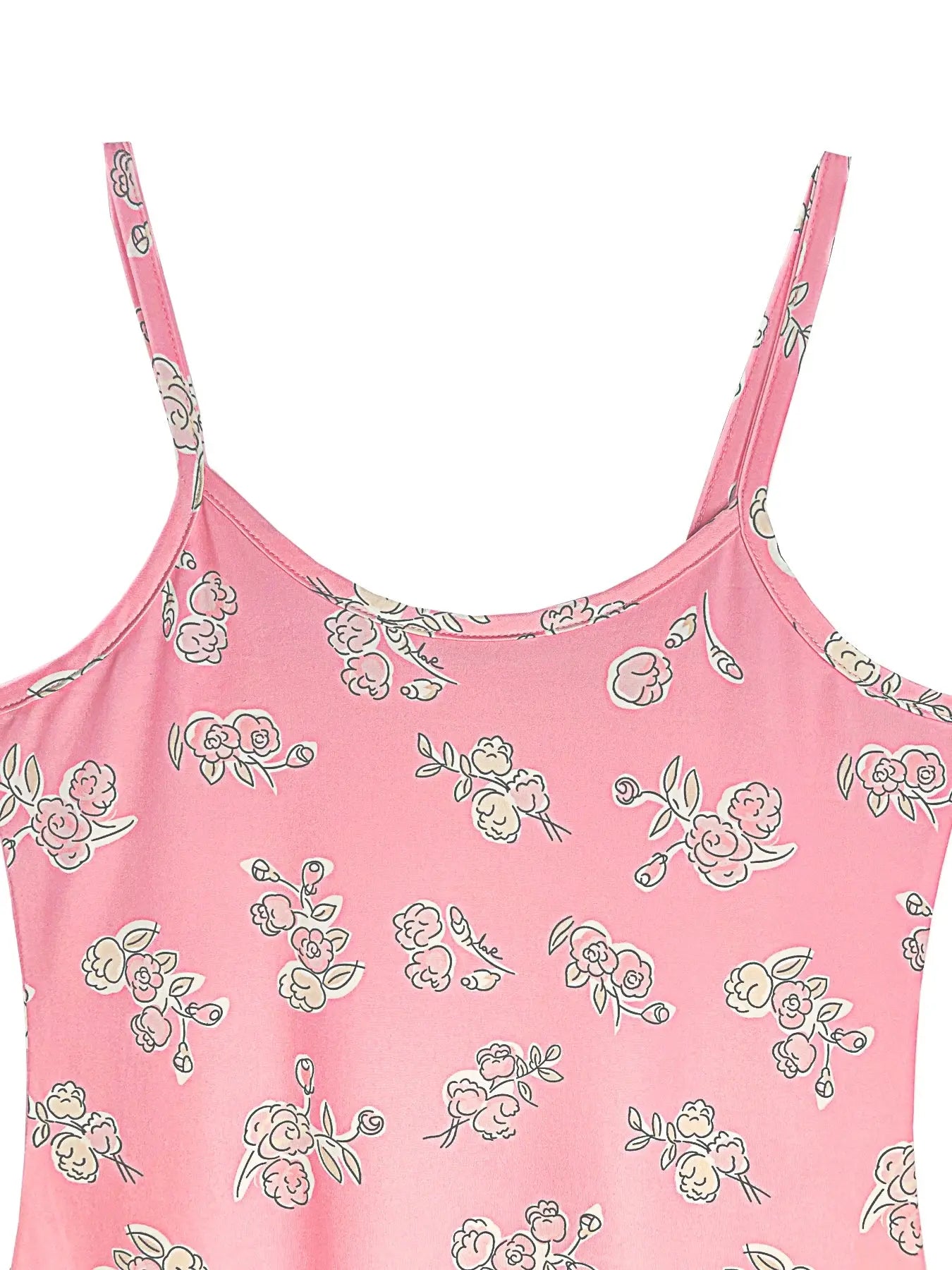Women's Nightgown  Ditsy Floral Print Cami Mini Night Dress Sexy Spaghetti Strap Sundress For Ladies Sleep Dress - Lady T Fashions
