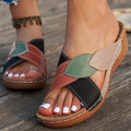 Women's Sandals Comfortable Wedges Heels Sandals Summer 2025 Shoes Woman Heeled Slippers Women Summer Footwear Chaussures Femme - Lady T Fashions