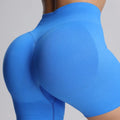 DFY Impact Summer High Waisted Yoga Shorts Sportswear Woman Gym Fashionable Sexy Running Fitness Pants Solid Color Yoga Leggings - Lady T Fashions